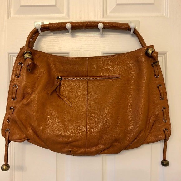 Genuine Leather SASSARI ITALY Tote - Picture 2 of 3